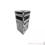 Compact: Double Rack, Model B 21 inch by Millionhead (Rack cabinet for wearing 2 audio equipment)