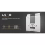 Olympia, 4 ban lines, model BJS188 Banjo Strings, .010 - .032 ** Made in Italy **