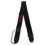 Fender® Strap Black Poly สายสะพายกีตาร์ไฟฟ้า / สายสะพายกีตาร์โปร่ง 2 นิ้ว Red มีตราโลโก้ Fender ของแท้ 100%