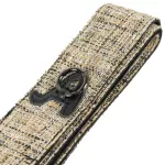 Alice, guitar strap, cotton material, 5 cm wide, with hanging rings With brown guitar tie, model A040-A2 + free Pig ** with a built-in guitar pier