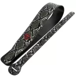 Alice, guitar sash Electric guitar sash 7 cm width of artificial leather material, Snake scales, model A040-P1 + free guitar guitar ** with a guitar storage channel at the logo **