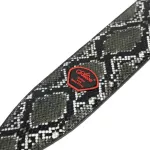 Alice, guitar sash Electric guitar sash 7 cm width of artificial leather material, Snake scales, model A040-P1 + free guitar guitar ** with a guitar storage channel at the logo **