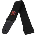 Alice, guitar strap, cotton material, 5 cm wide, artificial leather With a guitar head tie model A040-S1 + free guitar. ** There is a built-in guitar pier. **