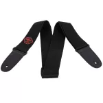Alice, guitar strap, cotton material, 5 cm wide, artificial leather With a guitar head tie model A040-S1 + free guitar. ** There is a built-in guitar pier. **