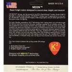 DR Strings NWB5-45 สายกีตาร์เบส 5 สาย แบบเคลือบ สีขาว เรืองแสง Medium, 45/125 ** Made in U.S.A.**