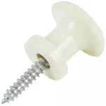 Paramount KB-13, 2 guitar strap pins, plastic head, size 14 mm. Guitar Strap Button ** 1 pack with 2 pieces **