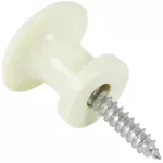 Paramount KB-13, 2 guitar strap pins, plastic head, size 14 mm. Guitar Strap Button ** 1 pack with 2 pieces **