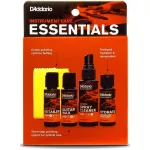 D'Addario® Instrument Care Essentials น้ำยาทำความสะอาดกีตาร์ ครบเซ็ต 4 สูตร + แถมฟรีผ้าเช็ด PW-GCB-01 ** Made in USA **