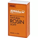 D'Addario® VR200 Professional Violin Rubber Made from natural materials Amber yellow violin roosin ** Made in USA **