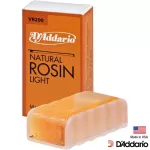 D'Addario® VR200 ยางสนไวโอลิน ระดับมืออาชีพ ทำจากวัสดุธรรมชาติ สีเหลืองอำพัน Violin Rosin ** Made in USA **