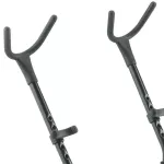 K&M® ขาตั้งแซก ขนาดอัลโต ขนาดเทเนอร์ แบบคู่ สามารถวางแซกโซโฟนได้พร้อมกัน 2 ตัว ปรับระดับได้ สามารถพับเก็บได้ Model 14320-000-55 ** Made in Germany