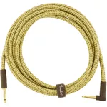 Fender® Deluxe Series Tweed, 3 meters, premium jack, gold plated, 10FT Deluxe Series Instrument Cable / Straight