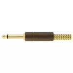 Fender® Deluxe Series Tweed, 3 meters, premium jack, gold plated, 10FT Deluxe Series Instrument Cable / Straight