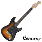 CENTURY CE-A384 Strat 22 Fresh Strat Guitar Strat, Bend, HSS + HSS + Free Knock & Bag