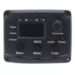 PARAMOUNT G-03 Plear Guru Star, EQ 3 Band, has a built-in tuner. Supports the XLR Acoustic Pickup + with a metaphor.