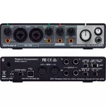 Roland® Rubix 24 ออดิโออินเตอร์เฟส แบบ 2-in / 4-out คุณภาพเสียงระดับสตูดิโอ ต่อ MIDI ได้ ต่อหูฟังได้ รองรับการใช้งานบน P