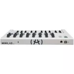 Arturia® Minilab MKII, a hint keyboard 25 keys, can connect to USB/MIDI per feet. Supports usage on PC, MAC + free ABL