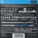 D'Addario® EXL165TP, 4 guitar lines, Hybrid cables, nickel pack, 100% genuine Custom Light, 45-105 ** Made in USA **