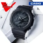 CASIO G-SHOCK GA-2100-1A นาฬิกาข้อมือชาย สายเรซิ่น ประกัน CMG 1 ปี รุ่น GA-2100-1A1DR สีดำขีดดำ