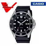 นาฬิกาข้อมือ คาซิโอ้ Casio Standard Men MDV-107 สายเรซิ่น ของแท้รับประกันศูนย์ CMG1 ปี สินค้าใหม่ของแท้กันน้ำ 200 เมตร