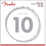 Fender® สายกีตาร์ไฟฟ้า เบอร์ 10 ของแท้ 100% รุ่น 250R Regular .010 - .046 ** Made in USA **