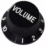 Paramount ปุ่ม Volume กีตาร์ไฟฟ้าทรง Strat รุ่น KPV13BK - สีดำ ปุ่มวอลุ่มกีตาร์, Volume Knob