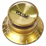 PARAMOUNT, Volume button, SG, KSV41GD, Golden Volume Knob for SG Guitars, Volume buttons