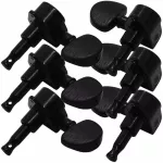 Paramount ลูกบิดกีตาร์โปร่ง อย่างดี โลหะเคลือบดำ รุ่น MH8282 Tuning Machine Head for Acoustic Guitar