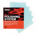 D'Addario® ที่เช็ดเฟร็ตกีตาร์ / แผ่นเช็ดเฟร็ตกีตาร์ + ฟรีแผ่นเทมเพลตเฟร็ต รุ่น Daddario Fret Polishing System ** Made in USA **