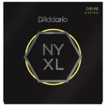 D'Addario® สายกีตาร์ไฟฟ้า เบอร์ 9 Hybird แบบนิกเกิล ซีรีย์ NYXL ของแท้ 100% รุ่น NYXL0946 Super Light Top, 09-46 ** Made in USA **