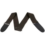 Alice Guitar Strap, guitar strap, cotton, artificial leather With brown guitar tie model A040-SS2 + free guitar