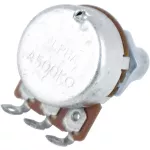 Paramount H24 ปุ่มหมุนโทน A500K Ohm ก้านสั้น ขนาดเล็ก Audio Pot Guitar Potentiometer Split Shaft Volume and Tone Controls / Short Shaft