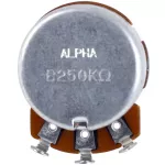 Paramount H60, B250K OHM Volume Voltage button, large long stem, Electric Guitar Potentiometer Split Shaft Linear Taper Switch Volume Tone / Long Shaft.