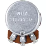 Paramount H55 ปุ่มหมุนวอลุ่ม B500K Ohm ก้านสั้น ขนาดใหญ่ Electric Guitar Potentiometer Split Shaft Linear Taper Switch Volume Tone / Short Shaft