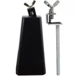 Paramount C-10 Cowbell คาวเบล เคลือบดำ ขนาดใหญ่ สูง 22.2 ซม. + แถมฟรีแคลมป์จับกับขอบกลองเบส