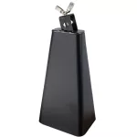 PARAMOUNT C-10 cowbell, a large black coated cowbell, 22.2 cm high + free clamps, binding the bass drum edge