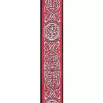 D'Addario® Planet Waves Guitar Shoulder Strap The end of the cable has a special lock system, 2 inches wide, Planet Lock Guitar Strap Celtic ** Made in Canada **