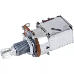 Paramount H70 ปุ่มหมุนวอลุ่ม แบบกด B250K Ohm ขนาดเล็ก ก้านยาว Push / Pull Volume Switch Linear Taper Potentiometer, High Pole