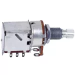 Paramount H70 ปุ่มหมุนวอลุ่ม แบบกด B250K Ohm ขนาดเล็ก ก้านยาว Push / Pull Volume Switch Linear Taper Potentiometer, High Pole