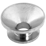 Paramount He-009, 2 guitar strap pins, metal head, 15 mm. Guitar Strap buton ** 1 pack with 2 pieces **