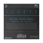 D'Addario® XTAPB1047-12 12 Airy Guitar Strap, PHOSPHOR BRONZE, XT Extra Light, 10-47 ** Made in USA **