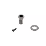 Paramount QZ04 Airy Guitar knob Good black nickel coated, metal, 2 elephants, Tuning Machine Head for Acoustic Guitar + free, free bolts with installation.