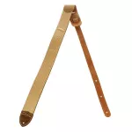 Fender® Strap Deluxe Tweed Electric guitar strap / Guitar strap / Stocky guitar strap, 2 inches wide, genuine leather, fender logo