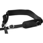 Gibson® Slingshot Strap Black, Electric guitar Strap / Guitar Strap / Copy Strap Guitar Strap, Genuine Leather, 2.75 inches, Soft, Soft Shoulder