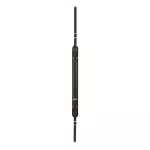 Gibson® Slingshot Strap Black, Electric guitar Strap / Guitar Strap / Copy Strap Guitar Strap, Genuine Leather, 2.75 inches, Soft, Soft Shoulder