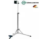 K&M® Bassoon Stand Stainless Silver Stainless Silver, Adjustment of 70-120 cm. Supports basic basketball width 5.7-8.7 cm. Model 15010-000-01 ** MAD
