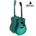 Mantic GT-1D, 41 inch acoustic guitar, Dreadnough style, Angle Mandrus/Cherry Wood + Free Bag & Kapo & Pi