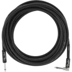 Fender® 5.5 meter jackpot line/Genuine PRO Series 5.5M/18.6FT Instrument Cable/Straight -ngled, Gui