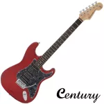 CENTURY CE-A384 Strat 22 Fresh Strat Guitar Strat, Bend, HSS + HSS + Free Knock & Bag