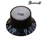 PARAMOUNT® KST42BK, Black SG Guitar button, Tone Knob for Les Paul Guitars, guitar tone buttons